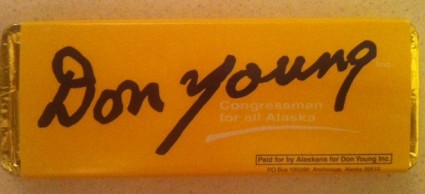 Don Young candy bar