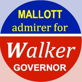 Mallott admirer for Walker-Round Single