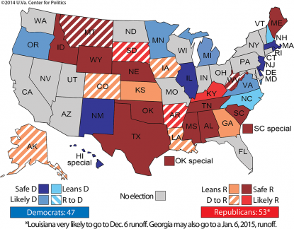 2014-11-03 Senate Map